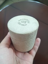 Vintage 1901 Pan American Exposition Buffalo Souvenir Shot Glass Case ONLY READ picture