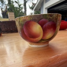 Royal Worcester Painted Fruit E Townsend Signed Plate Hand Painted England picture