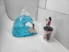 BRAND NEW Disney Moana 2 Wave Popcorn Bucket  & Cup combo Cinemark Exclusive picture