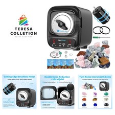 Ultra Quiet 3LB Rock Tumbler Kit – Professional Polisher with Brushless Motor picture