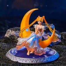 Sailor Moon LED Night Light Figure Anime Desktop Ornament Cute Collectible Toy picture