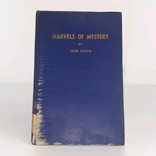 Marvels of Mystery by John Booth (SIGNED COPY) - Vintage Magic & Card Tricks picture