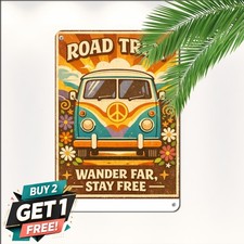 Dark Desert Highway Cool Wind Driving Freedom Poster Retro Metal Tin Sign picture
