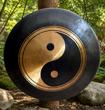50 CM Yin-Yang Gong – Handmade Sound Healing Gong for Meditation, Yoga , Therapy picture