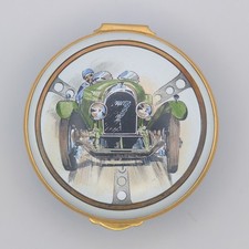 Staffordshire Enamels Trinket Pill Box 3 Litre Bentley 100 Years Limited 124/500 picture