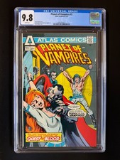 PLANET OF VAMPIRES #2 CGC 9.8 SCARCE Neal Adams Bondage Cvr/WHITE PGS/EXCEL Colo picture