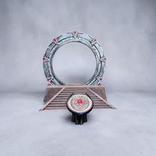 Stargate SG1 8” Gate With Steps DHD Dial Home Device, Sculpture Painted Replica picture