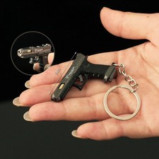 G.34 Keychain, Metal Gun Keychain Mini Pistol Keychain for Man, Son, Collector picture