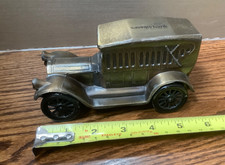Metal Coin Bank Car 1917  