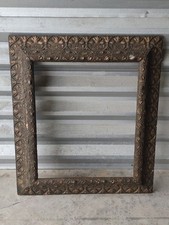  Antique Late 19th Century Gold Gilt Composite Wood Picture Frame Fit 23 X 19 picture