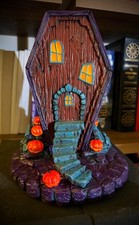 Nightmare Before Christmas Coffin House Blacklight #27 COA Bradford Exchange picture