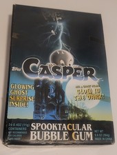1995 TOPPS CANDY BUBBLE GUM CASPER SPOOKTACULAR BOX 24 FIGURES FILLED & SEALED picture