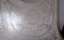 Vintage Round Ivory Lace Tablecloth  68'' Mandala Design picture