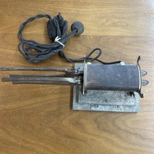 Antique Curling Iron And Heater 2 Irons Solar Electric Mfg Co. 1920’s picture
