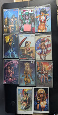 Zenescope Comics Exclusive VIP, Limited and Comic Con Cosplay Lot of 9 & Prints picture