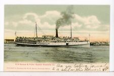 1906 - S.S. RANSOM B. FULLER Eastern Steamship Co. Portland-Boston Boat Postcard picture