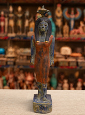 Large Ancient Egyptian Goddess Serket Statue Made in Egypt picture