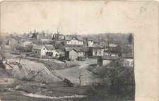 H77/ Lander Pennsylvania RPPC Postcard c1910 Hitchcock Hotel Homes 26 picture