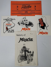 Lot Moxie Soda Misc Advertising Kennebec's Postcards History of Moxie Festival picture