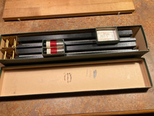 vintage set of four black lacquered Mahjong tile racks with 104 colored coins picture