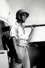 1941 World War II African American Coast Guardsman 4x6 Glossy Photo picture