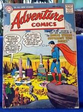 vintage Adventure Comics #232 1957 Superman House Where Superboy Was Born picture