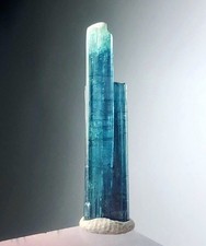 Amazing Indicolite Terminated Tourmaline Crystal From Afghanistan picture