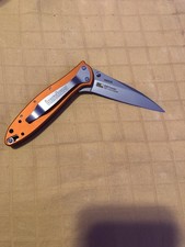 Kershaw 1660OR Leek Pocket Knife - Orange Brand New In Box.  picture