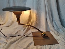 Vintage 1950s M.G. Wheeler Sight Light Flying Saucer Lamp Mid Century Modern  picture