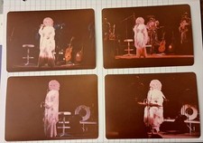 4 VTG Found Photos DOLLY PARTON Concert Candid Snapshots Country Music 70s 3.5x5 picture