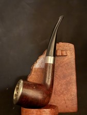 Chacom Custom 913 Billiard Pipe, Silver Rim Cap, Fishtail Bit, Box and Sleeve picture