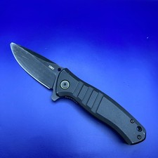 CRKT DEXTRO FLIPPER KNIFE ALUMINUM HANDLE D2 TOOL STEEL 6295 picture