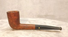 Rare F.C. Varga Depositata Smooth Dublin Tobacco Pipe With Horn Stem 1890-1910  picture