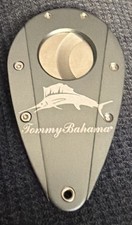 Xi1? Tommy Bahama Cigar Cutter W/Sheath Colibrì Lighter picture