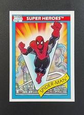 Impel 1990 Marvel Super Heroes Cosmic Spider-Man # 30 Non-Sport Trading Card. picture