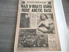 Sunday Mirror 10/22/39 