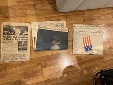 LOT OF THE MIAMI HERALD 1969 MOON LANDING NEWSPAPERS JULY 1969 + ONE DAILY NEWS picture
