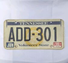 Tennessee 1979 License Plate # ADD-301  Garage Car Tag Man Cave Vintage Decor  picture