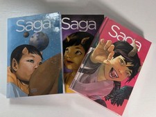 Saga Deluxe Edition Book 1-3 Hardcover (New/Sealed) READ picture