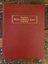 Houdini's History of Magic in Boston picture