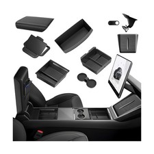 10PCS Console Organizer for Tesla Model Y Accessories 2027 2026 2025 Black picture