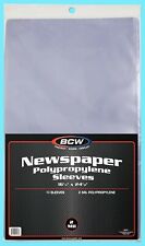 10 BCW 16X24 NEWSPAPER STORAGE SLEEVES Art Photo Print 16-1/4x 24-1/8 Protector picture