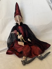 Joe Spencer Gathered Traditions Veronika Witch Doll With Pet Vulture Gallerie II picture