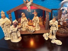 Vintage Nativity Set Made In Japan picture