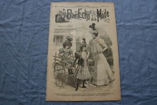 1897 JUNE 13 LE PETIT ECHO DE LA MODE MAGAZINE - PETITE FILLE - FRENCH - NP 8662 picture