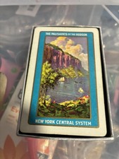 New York Central Palisades Hudson Vintage Railroad Playing Cards 1984 Olympics picture