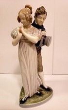 ROYAL COPENHAGEN FIGURINE # 1680 - COURTING COUPLE - 10 1/2