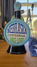 Vintage Jim Beam’s 1867-1967 Nebraska Centennial Decanter Cornhusker State EMPTY picture