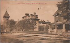 Linden Avenue Looking West, Miamisburg Ohio c1910s Postcard picture