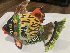 Vintage Colorful Westland “Fish Outta Water” Jungle Fish picture